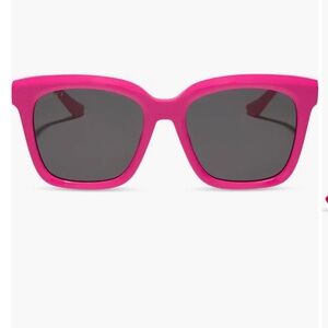 Diff Eyewear Pink Sunglasses